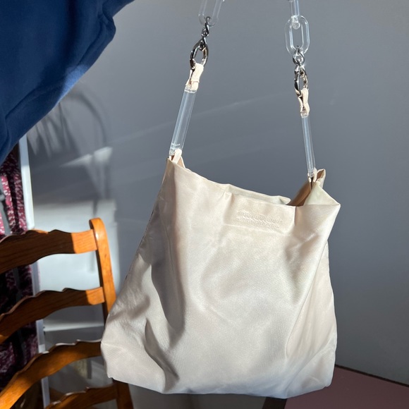 VINTAGE ECRU PRADA BAG - Picture 3 of 7